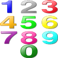 彩色分类数字